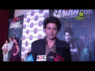 Rajeev Khandelwal at the Theatrical Trailer of Samrat and Co.