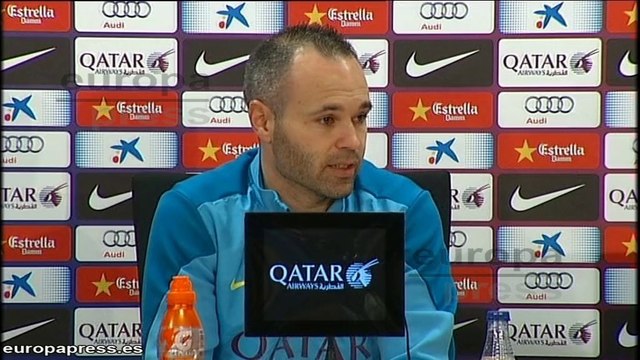 Iniesta sobre el clásico: Vamos a apretar al líder