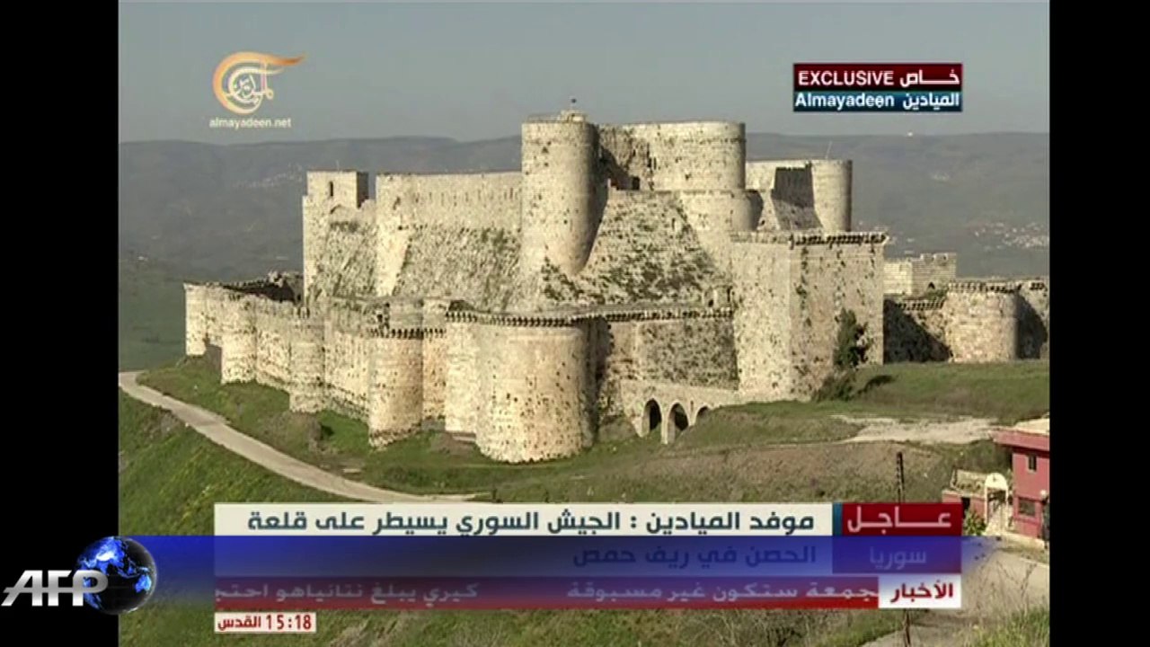 Syrie: les forces du régime dans le Krak des Chevaliers
