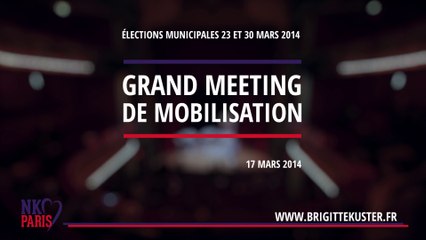 Grand Meeting de mobilisation de Brigitte Kuster