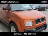 2006 Honda Element Used SUV for Sale Baltimore Maryland