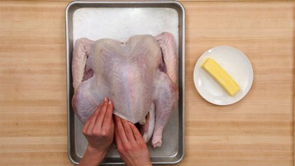 Epicurious Essentials: Cooking How-Tos - How to Put Butter Under Turkey Skin