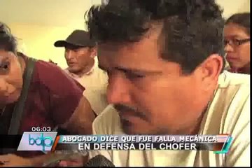 Ventanilla: Afirman que chofer de camión estaba cansado por manejar desde Paita