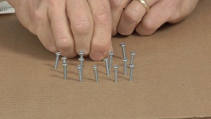 How to paint screw heads without the mess