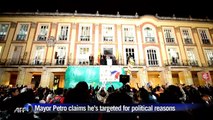 Protest as Colombian president removes Bogota mayor