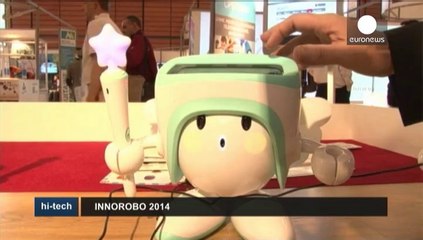 Innorobo : les robots tiennent salon à Lyon
