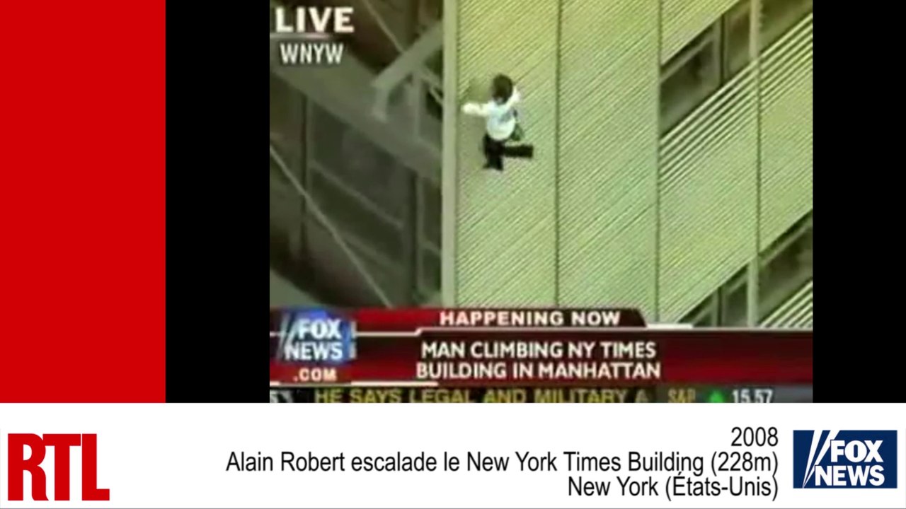 VIDÉO - Les exploits du "Spider-Man français"