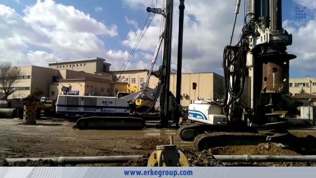 ERKE Dış Ticaret ltd., Soilmec SR-70 Piling Rig - Taş Zemin - Okmeydanı Hospital