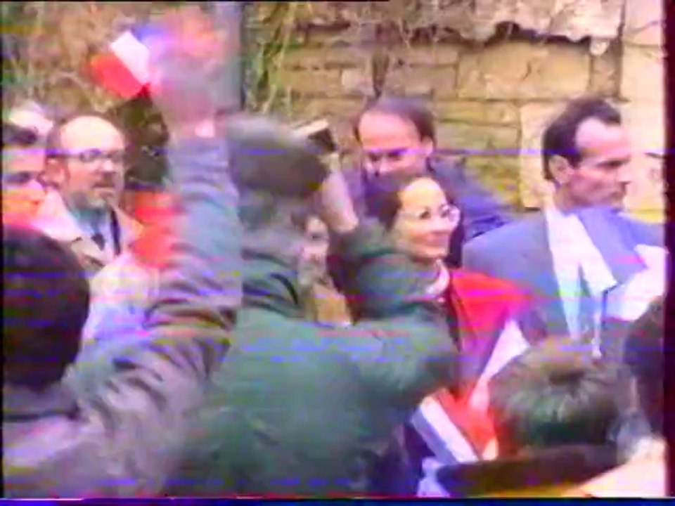 François Mitterand dans le Marais Poitevin