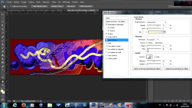 [Tuto] PhotoShop - 3-1) Calques, partie 1: Définition & style de calque