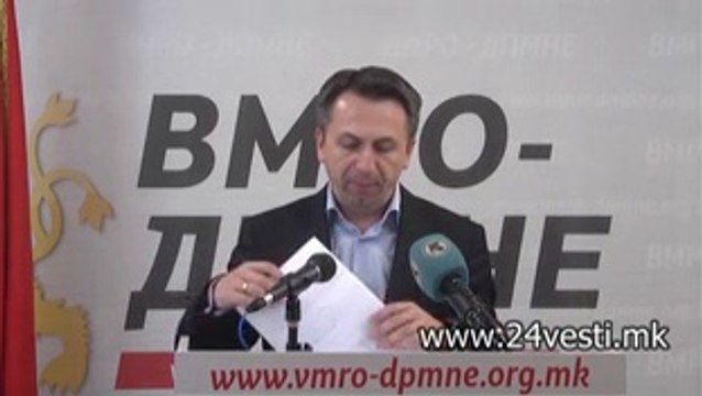 IZJAVA SASO TRPESKI VMRO 20 03 2014