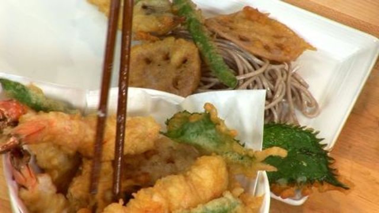 Around the World in 80 Dishes - How to Make Japanese Tempura Shrimp and Vegetables, Part 2
