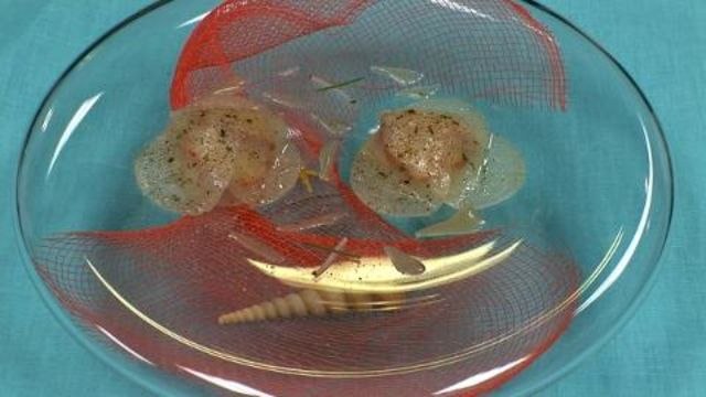 Chef Profiles and Recipes - Joël Robuchon's Lobster Ravioli Using Turnip Pasta