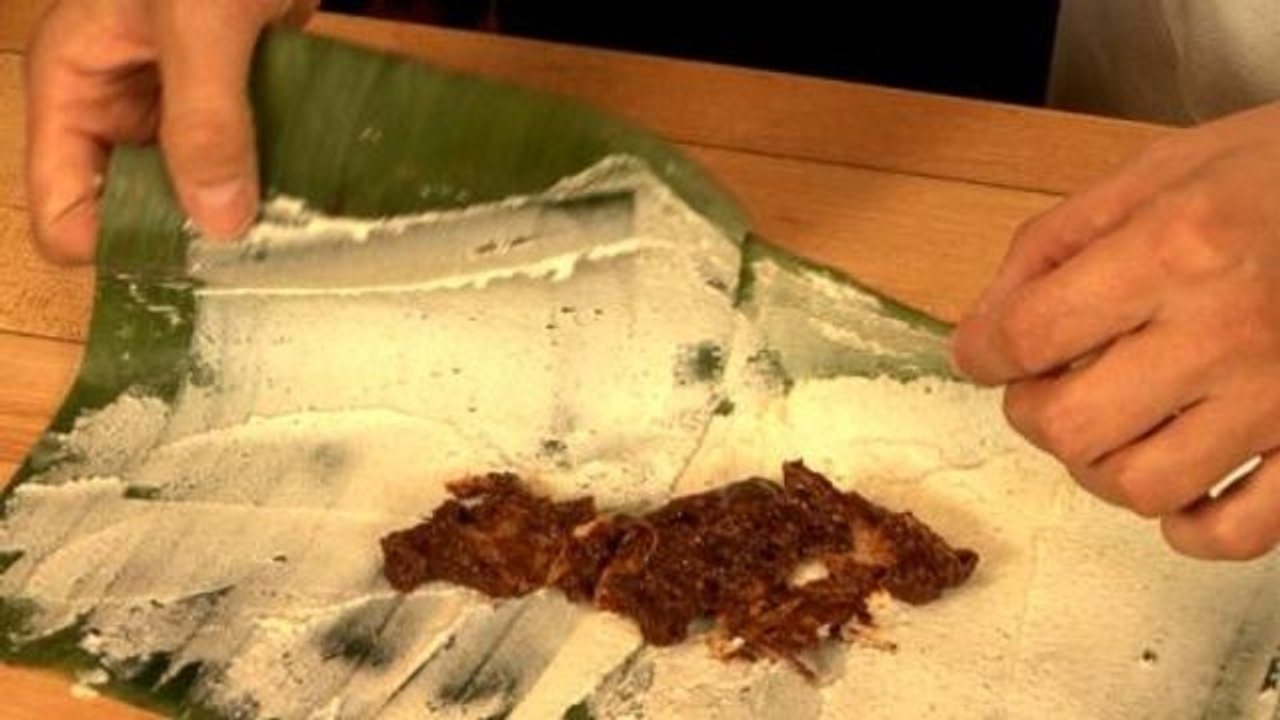 Around the World in 80 Dishes - How to Make Mexican Tamales with Mole, Part 2