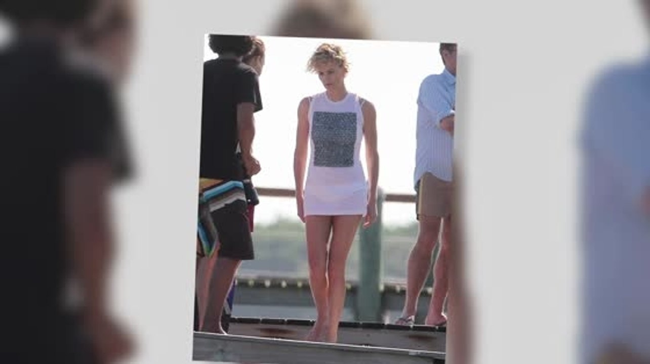 Charlize Theron Wears A Variety Of Sexy Outfits For Beach Photo Shoot