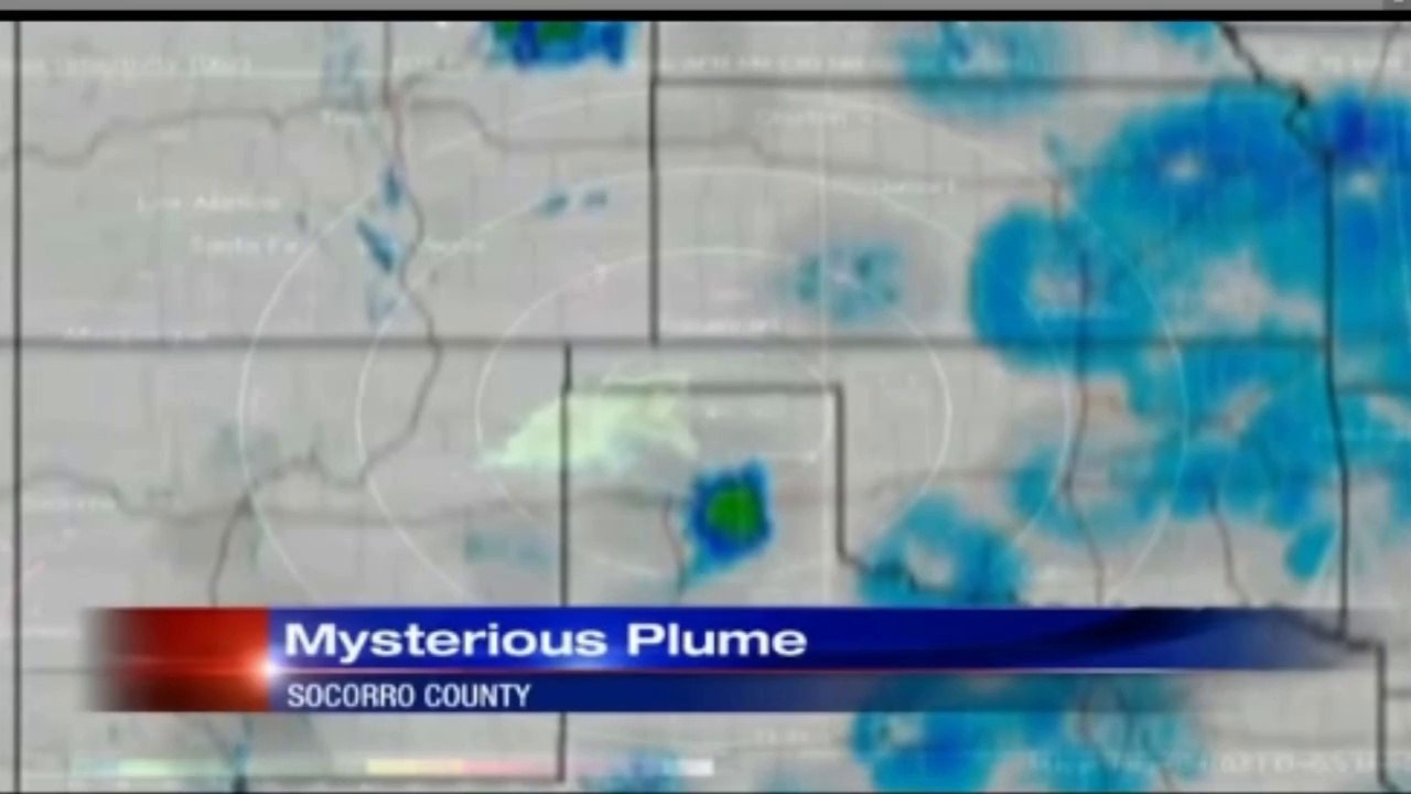 3/20/2014 -- Mystery Plume explodes from New Mexico Military Base