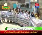 Ghotki Clerks Association Protest for demands