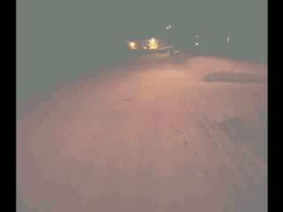 snow-skate improvisé