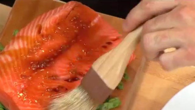 Around the World in 80 Dishes - How to Make Northwestern Cedar-Planked Salmon