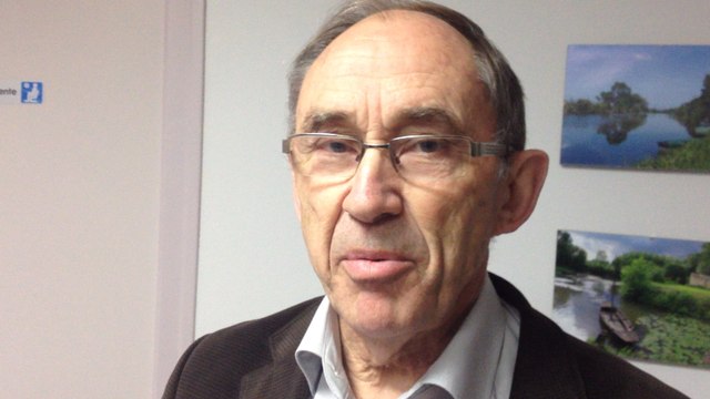 Guy-Michel Chauveau, tête de la liste Avec vous La Flèche, territoire d'avenir