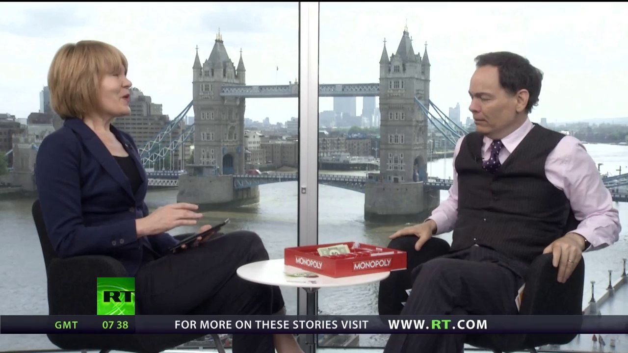 Keiser Report: No jail for banksters in real world Monopoly (E477)