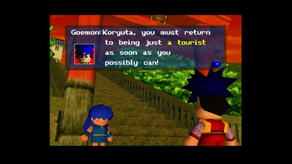 Mystical Ninja Starring Goemon HD on Project64 Emulator - Blue Dragon Koryuta