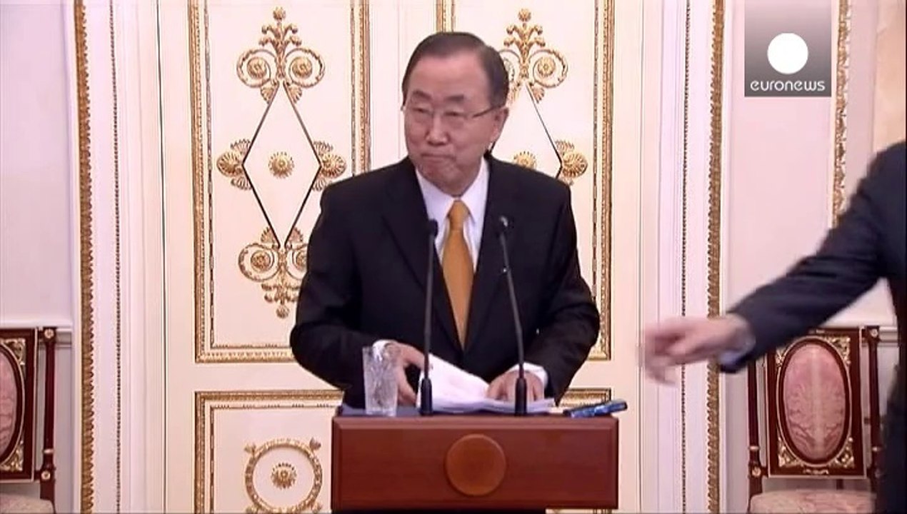 UN chief Ban Ki-moon 'deeply concerned' over Ukraine-Russia tensions