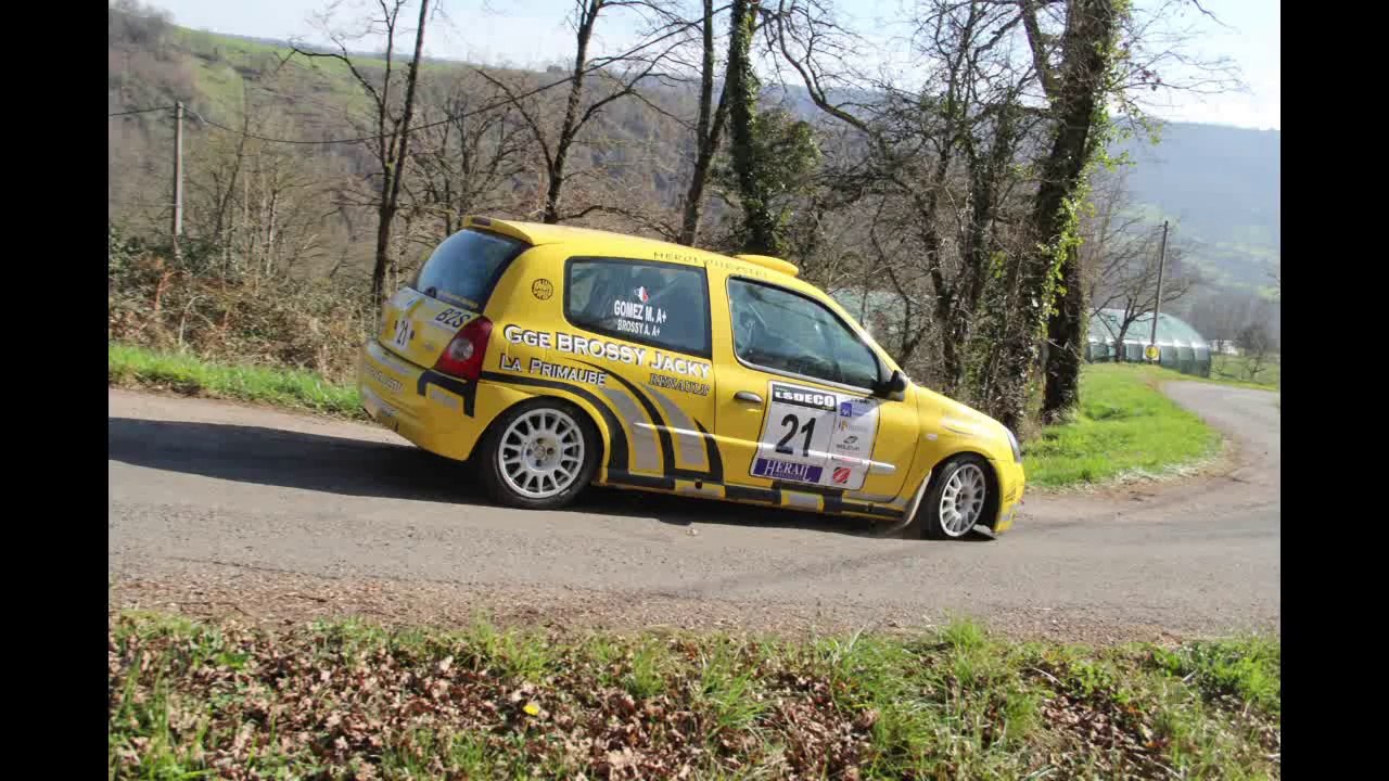 camera embarque rallye  du vallon de marcillac 2014 n3