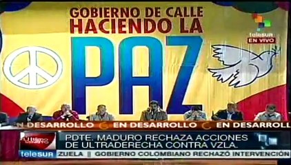 Maduro llama a la reconciliación por el bienestar de Venezuela