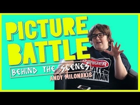 Andy Milonakis Freestyles Your Face Off - Picture Battle Behind the Scenes - myISH