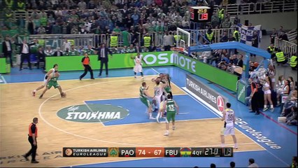 Block of the night: Stephane Lasme, Panathinaikos Athens