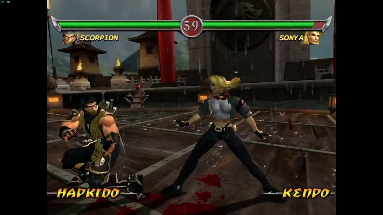 Mortal Kombat Deadly Alliance HD on Dolphin Emulator