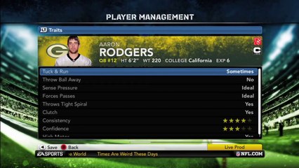Madden NFL 12 E3 2011 Dynamic Player Performance Video #2