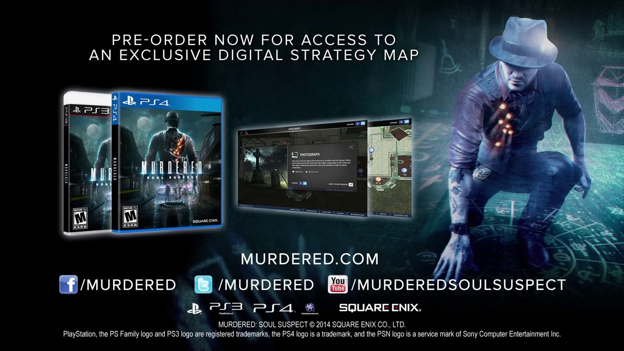 Murdered  Soul Suspect - Buried Trailer