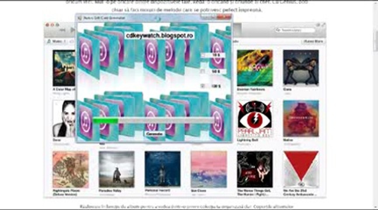 ITUNES GIFT CARD GENERATOR # Link in Description 2014