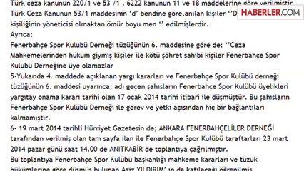 Recep Özcan'dan Aziz Yıldırım İçin Anıtkabir Başvurusu