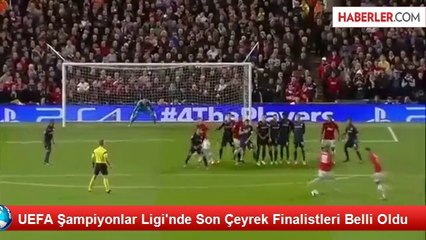 UEFA Şampiyonlar Ligi'nde Son Çeyrek Finalistleri Belli Oldu
