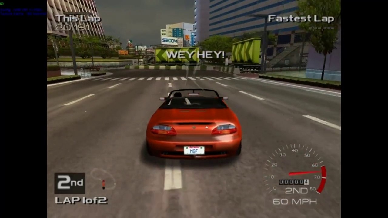 Metropolis Street Racer on NullDC Emulator