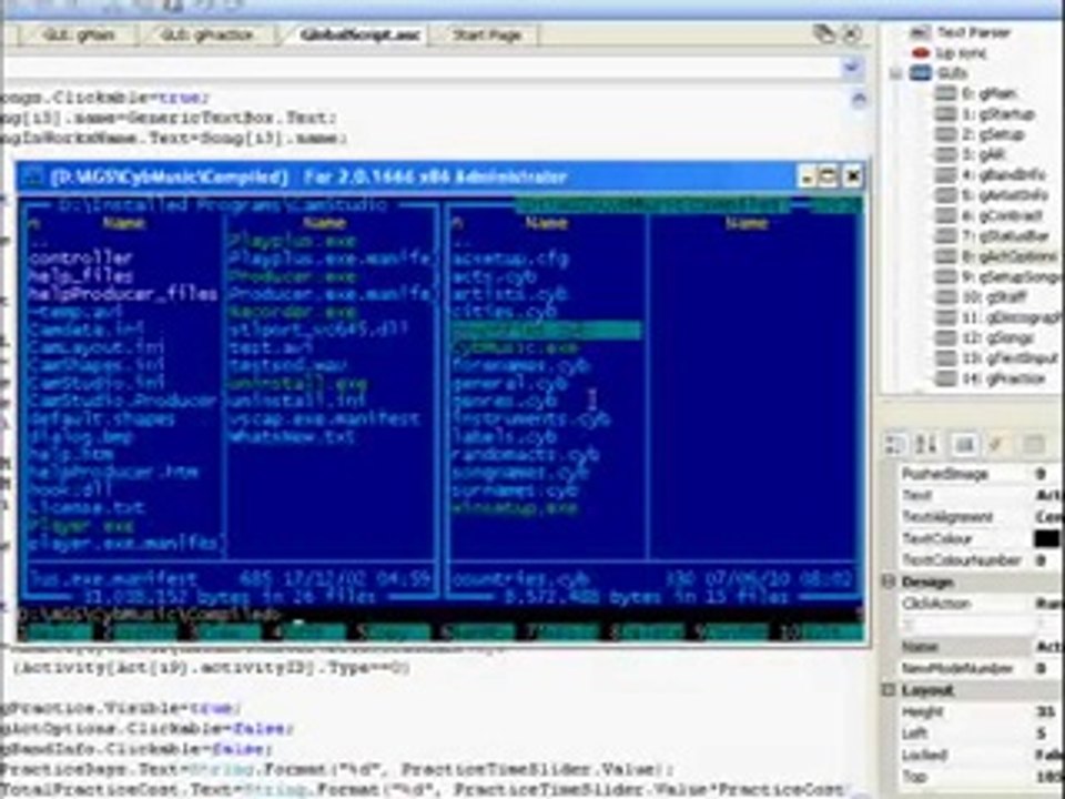 CybMusic Pre-Alpha Demo 1[240P]