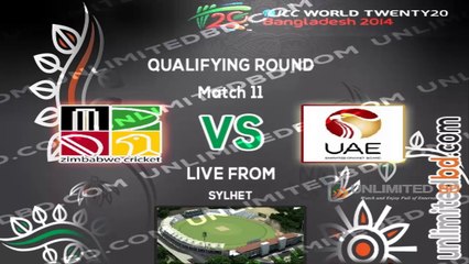 $$Live Online$$ Zimbabwe Vs United Arab Emirates T20 World Cup 2014