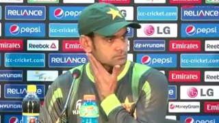 Muhammad Hafeez Press Conference - India v Pakistan, World T20,