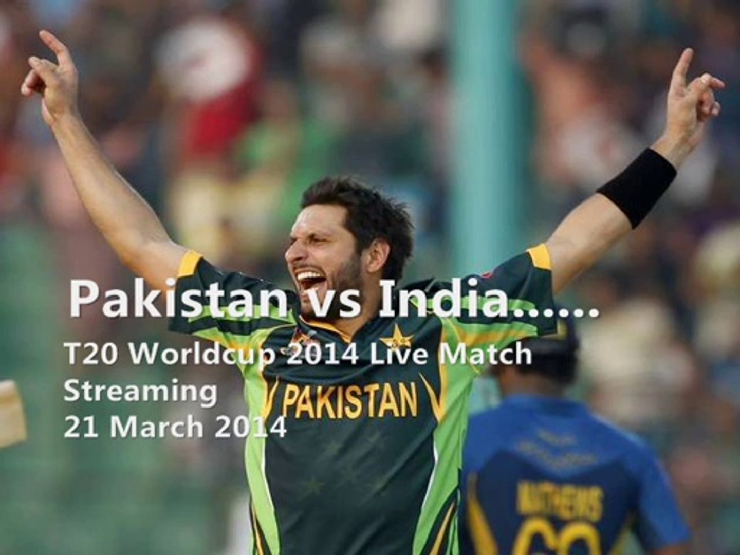 India vs Pak  T20  worlcup 2014 match Highlight