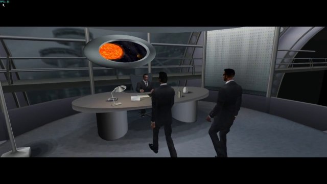Men in Black II Alien Escape HD on Dolphin Emulator (Widescreen Hack) part1