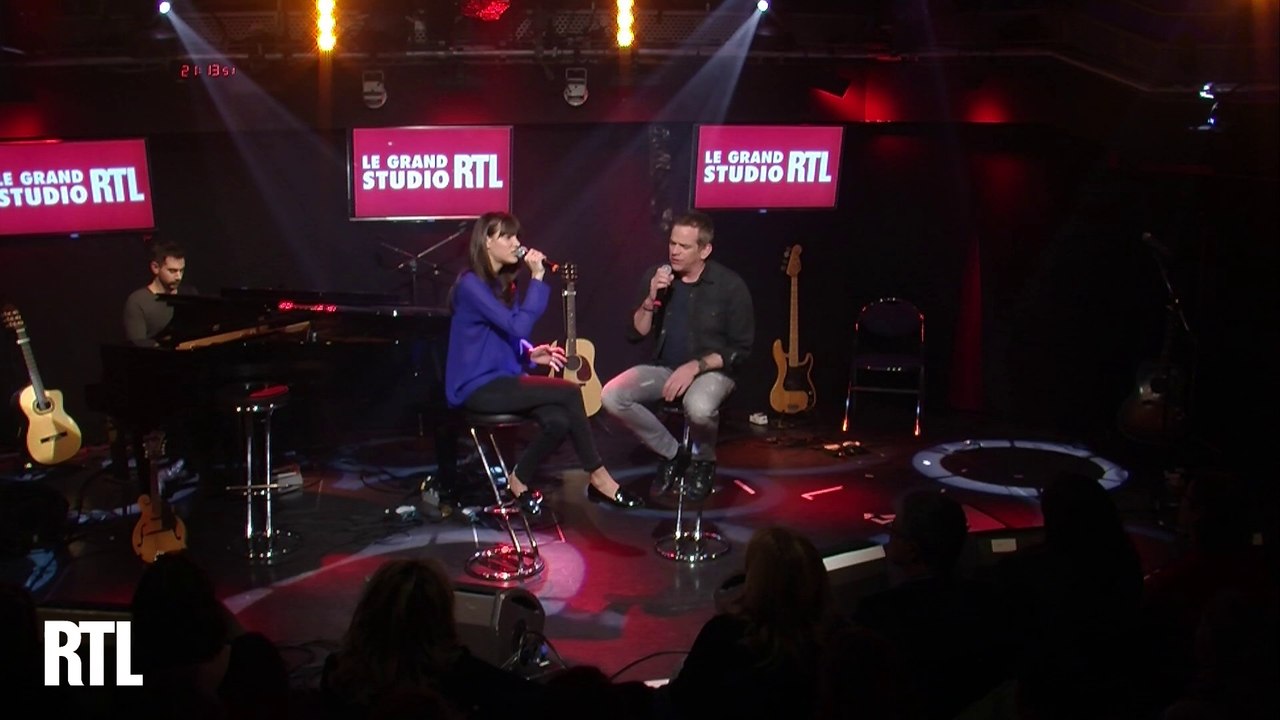 Garou - Du vent, des mots en duo avec Charlotte Cardin en live dans le Grand Studio RTL