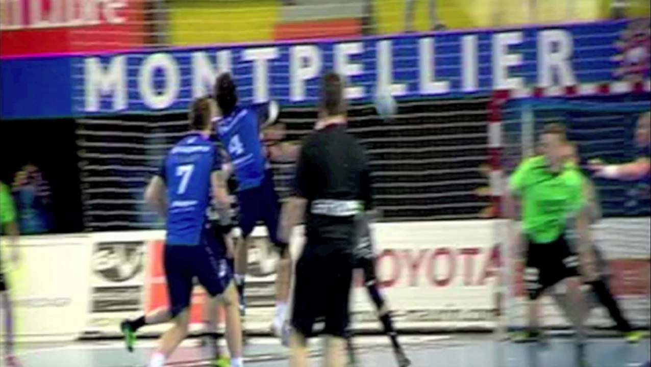 EHF : Montpellier 27 / Skjern 25 - 16/03/2014
