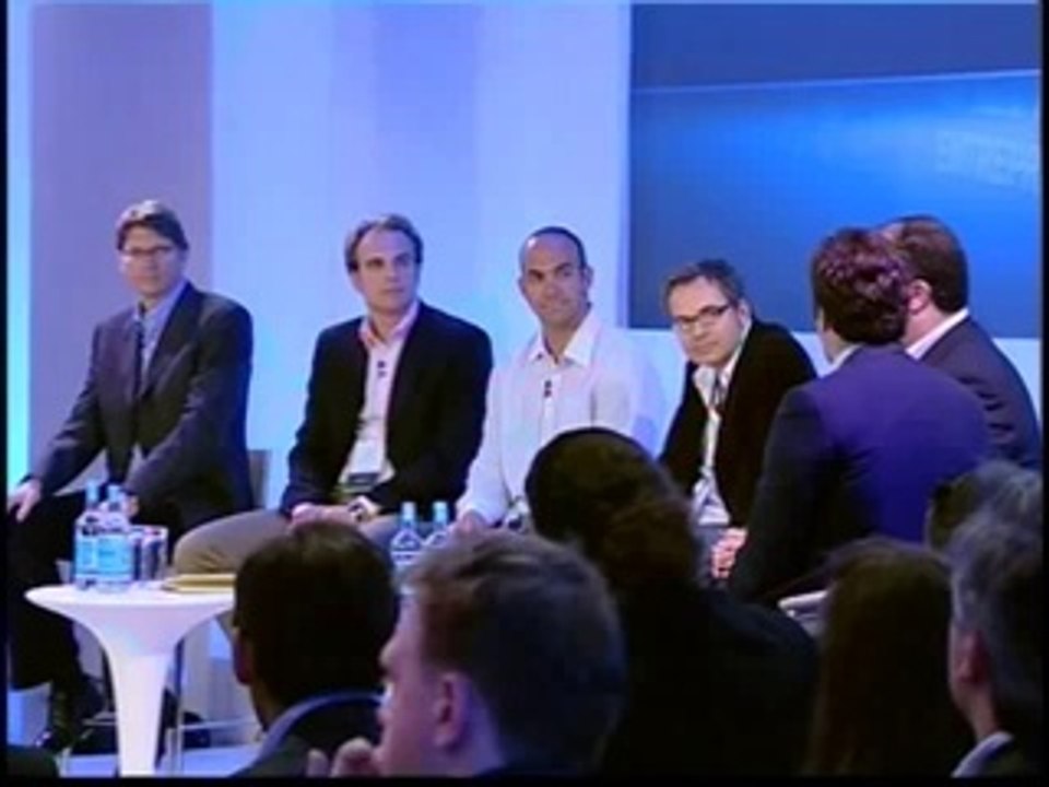 Marc Samwer , Martin Varsavsky and Loic Le Meur at Zeitgeist