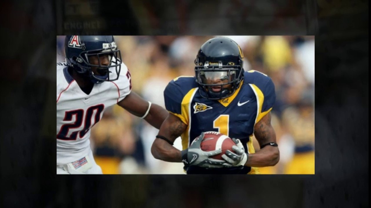 NCAA FootBall California Golden Bears  1 Cheap DeSean Jackson Home And Away Game Jersey White  Cheap Wholesale