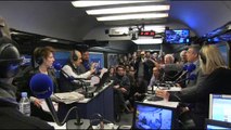 Henri Guaino et Manuel Valls au micro d'Europe 1