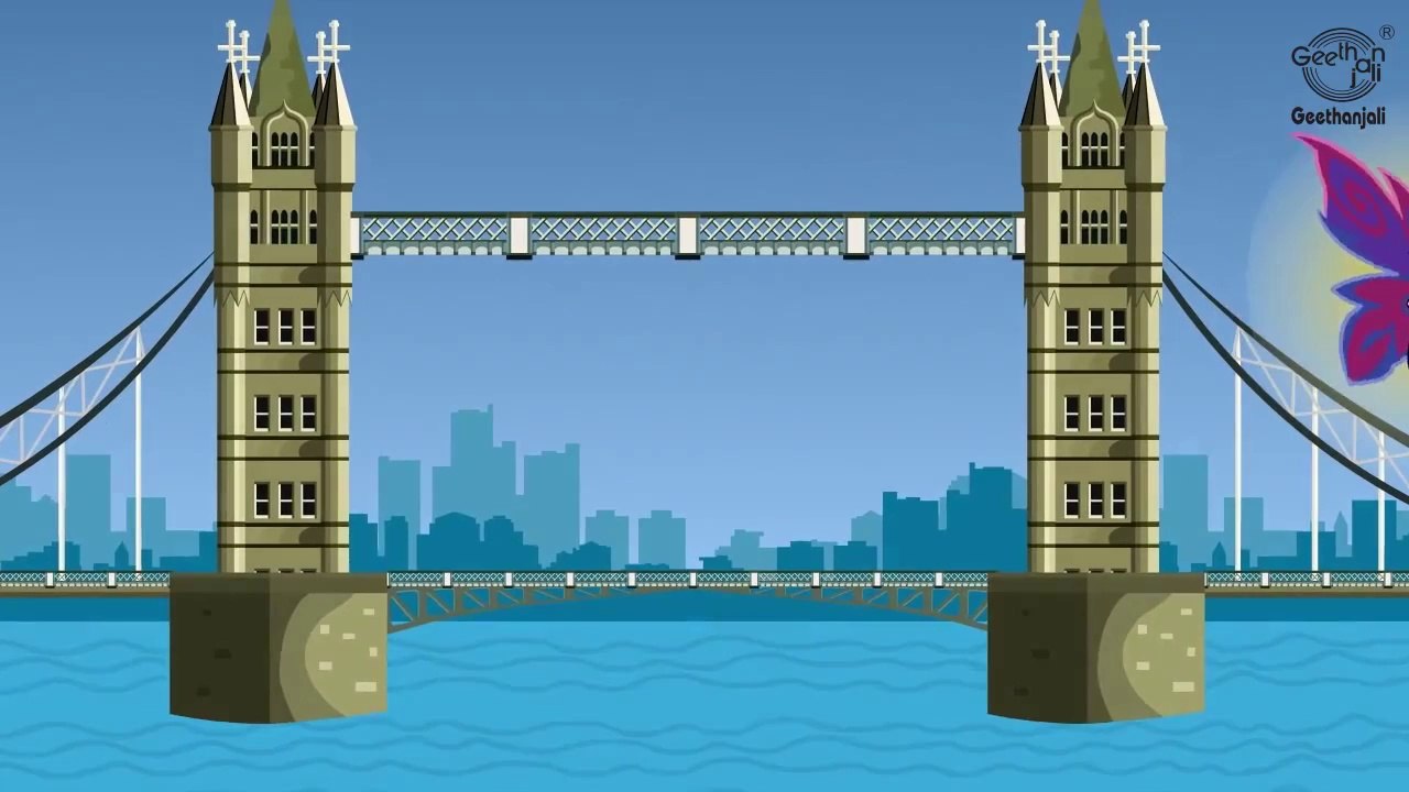 London Bridge is Falling Down, Falling Down - Nursery Rhymes for Children
