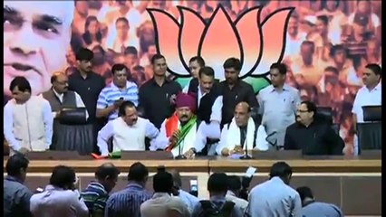 Satpal Maharaj joins BJP, criticizes Congress